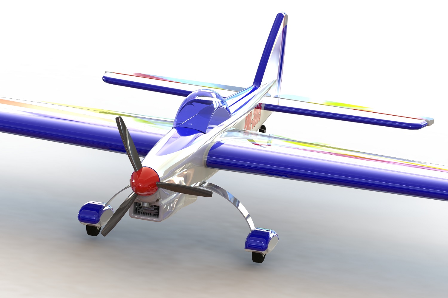Control line/Radio controlled aerobatic model PML-3005 ACROBAT