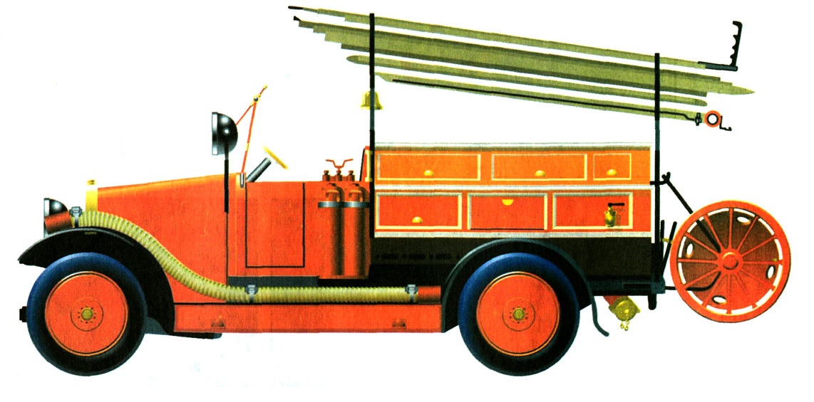 Пожарная машина АМО Ф-15