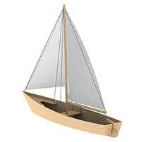 PML-7204 VOLNA - model of a sailing boat